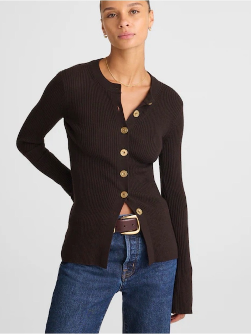 Longline Cardigan Jacket - Picture 4 of 7